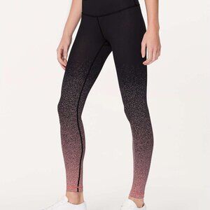 Lululemon Wunder Under Hi-Rise Tight (Ombre Speckle)Leggings size 4 Rare